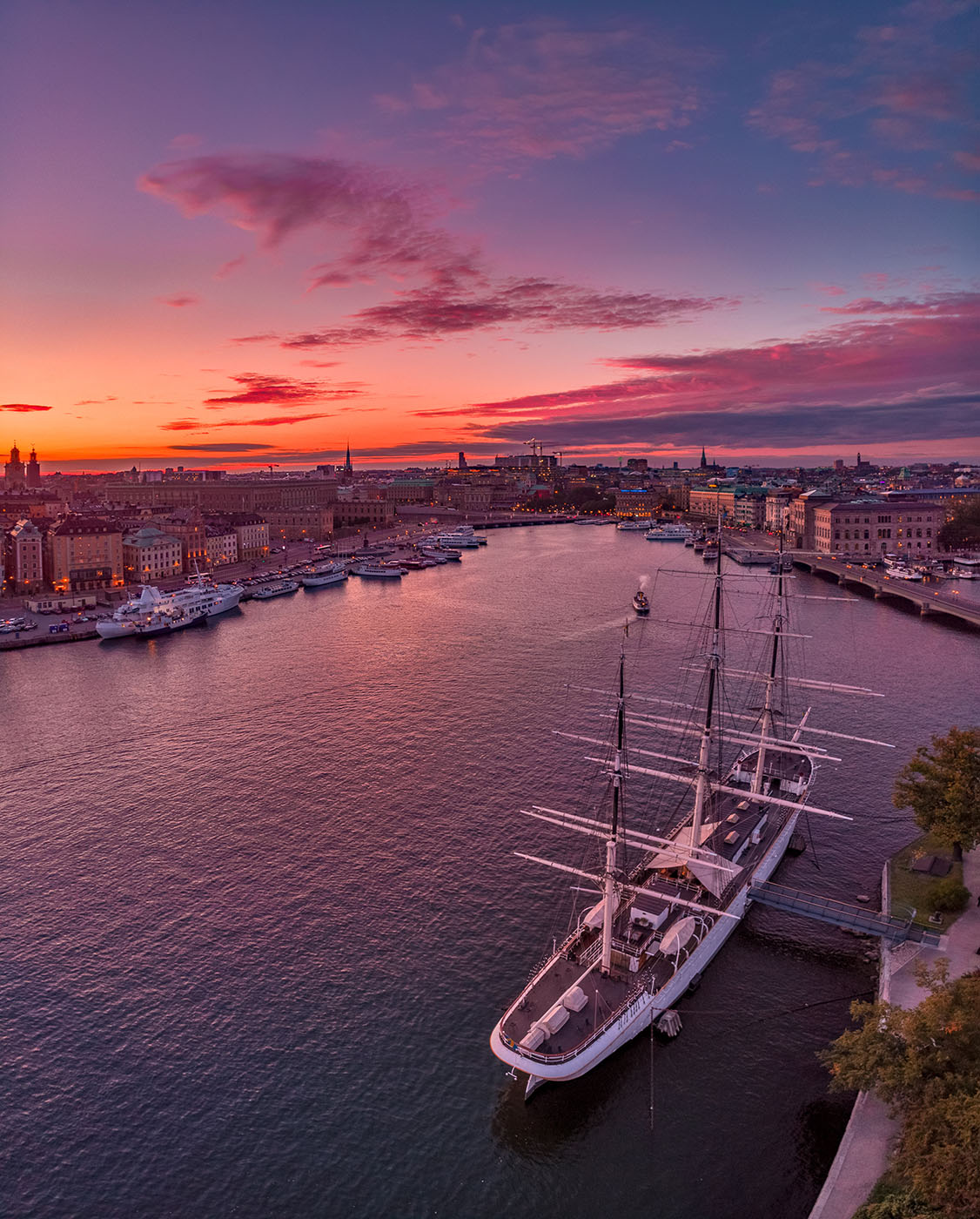 The last summer day, Af Chapman, Stockholm.