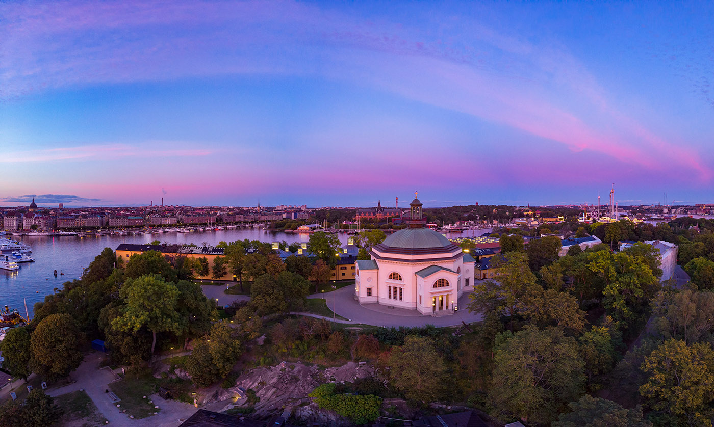 Skeppsholmen Church or Eric Ericsonhallen.