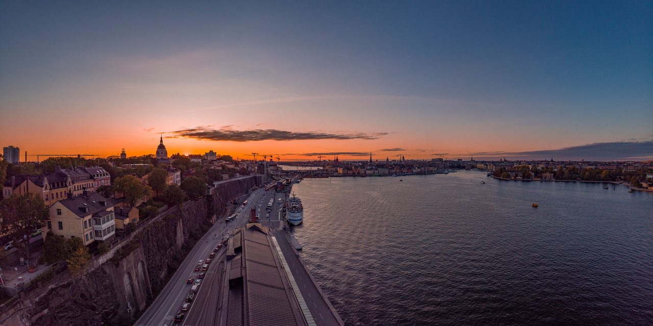 Södermalm & Fotografiska from above