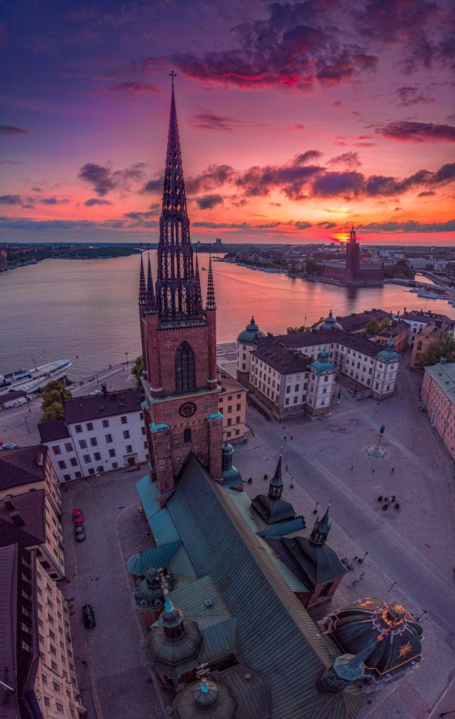 Riddarholmen church.