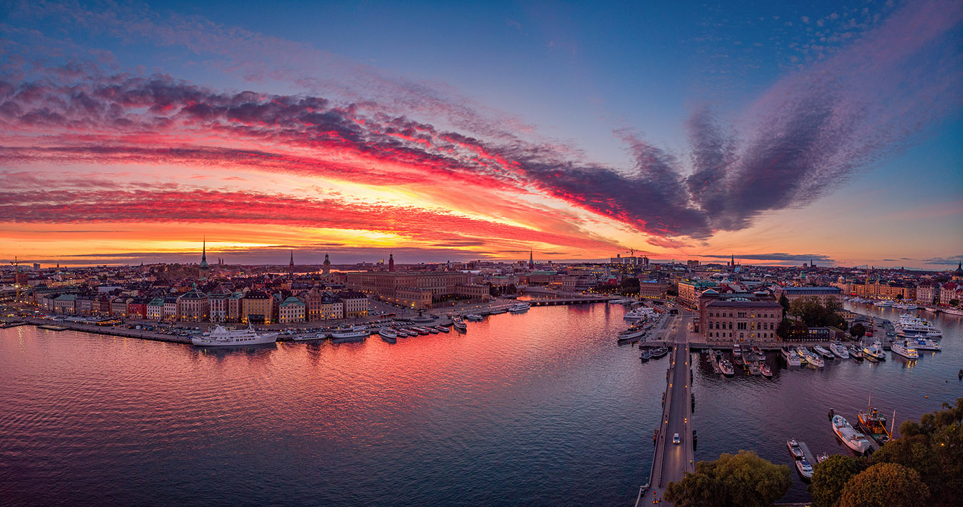 Gamla Stan from above.