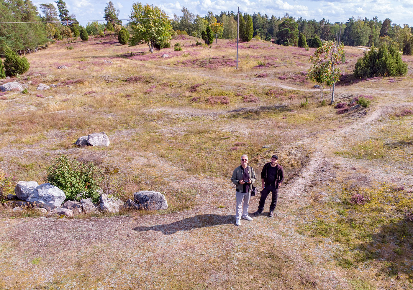 Photographed with DJI Mavic Air at Åsa Gravfält.