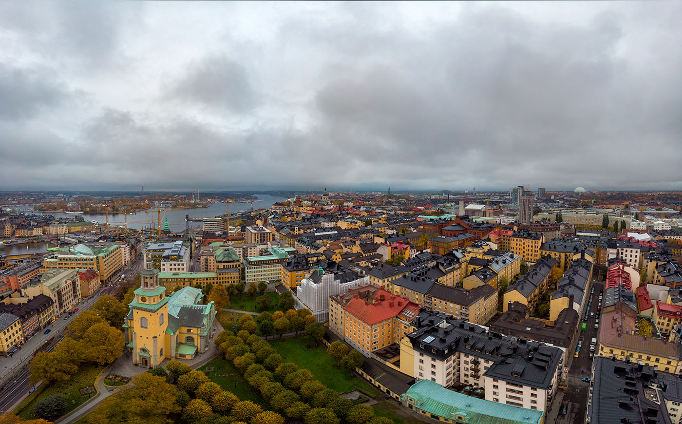 S:ta Maria Magdalena kyrka och Södermalam